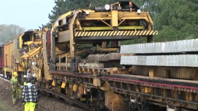 Замена железнодорожного полотна