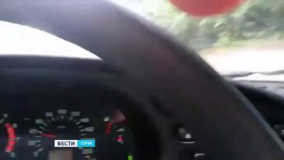 Авария возле вокзала поселка Якорная Щель
