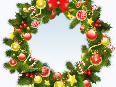 еловый венок7