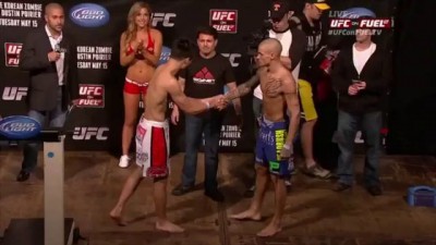 The Korean Zombie "Chan Sung Jung" for the UFC featherweight championship