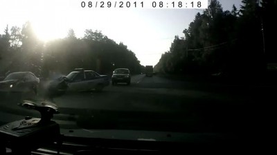 ДТП с машиной ГАИ