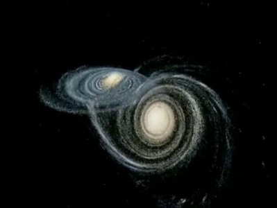 Столкновение галактик