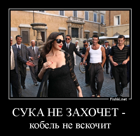 сука не захочет