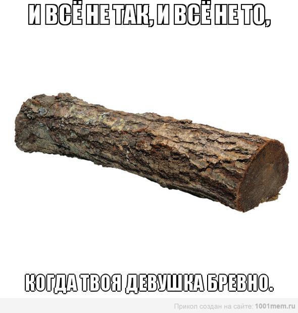 Девушка-бревно