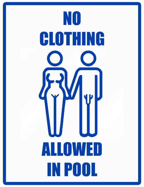 NO CLOTHING