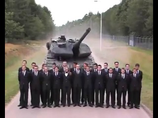 Эксиренное торможение танка