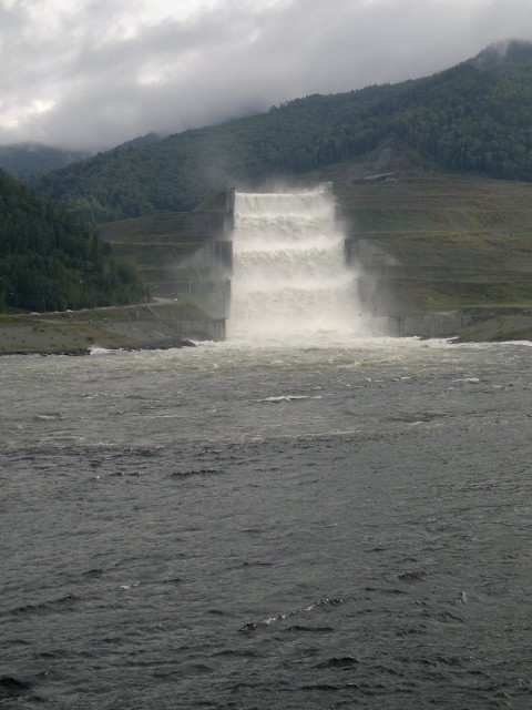 Обводной канал СШГЭС