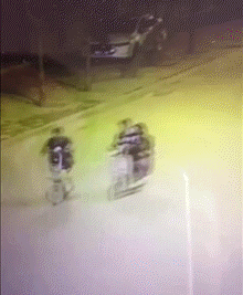 Нелепое ДТП