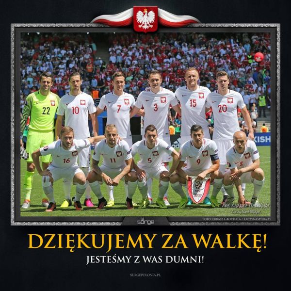 DZIĘKUJEMY ZA WALKĘ ! JESTEŚMY Z WAS DUMNI.
