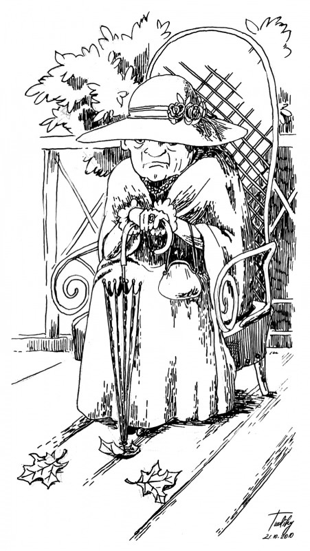 old lady 