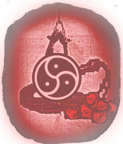 bdsm zeichen rot