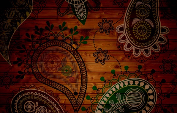 tekstura-fon-uzory-korichnevyy