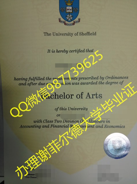 Q /Wechat 987739625University of Sheffield diploma,fake diploma transcript bachelor degree master de