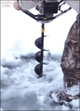 Ice-auger-drill-fail