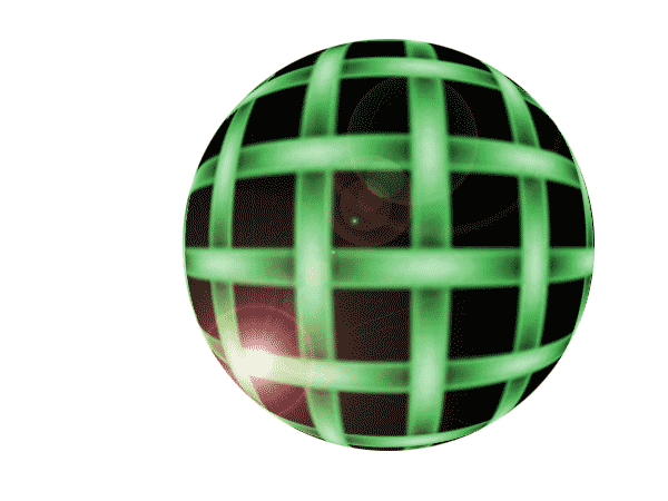 Сферический крутящийся шар