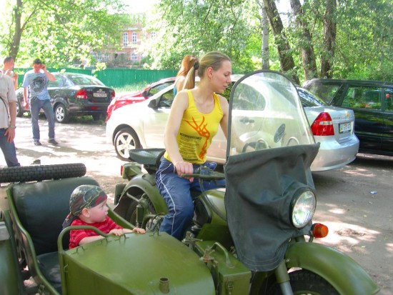 льохо на мопеде