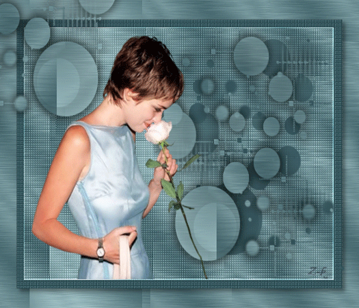 zk-w blekicie kobieta z roza