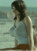 Moving-animated-picture-of-girl-blowing-a-bubble