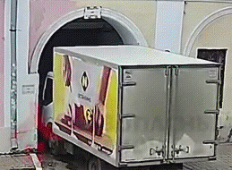 Застрял в арке