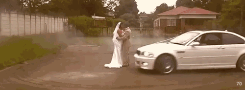 Свадебный дрифт