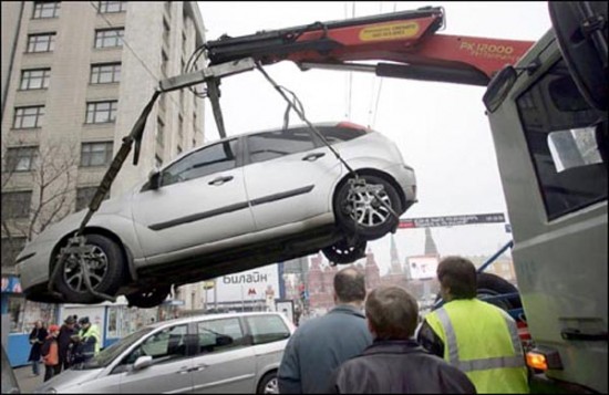 Эвакуация авто