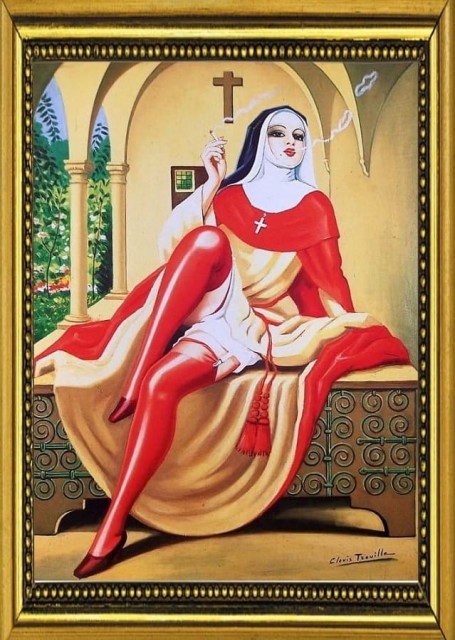 clovis-trouille-la-religieuse1