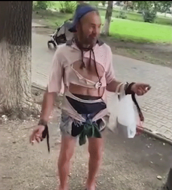 песняк бомж
