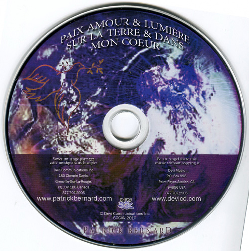 Paix Amour & Lumiere - cd 拷贝