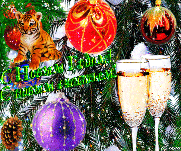 новым годом с новым счастьем
