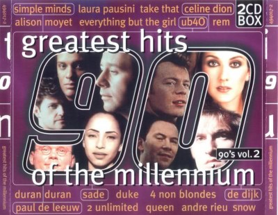 greatest hits of the millenium 90-2 front
