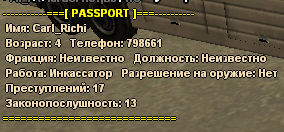 паспорт