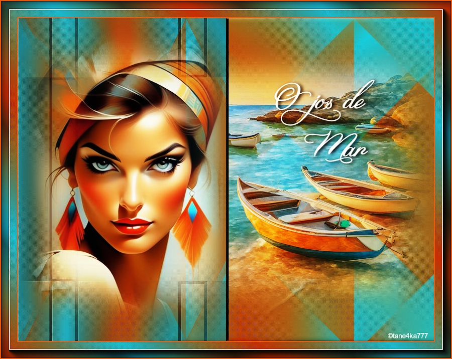 Коллажи от tane4ki 777 "Ojos de Mar"