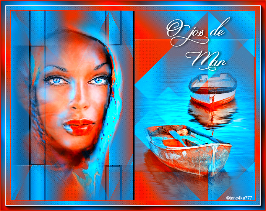 Коллажи от tane4ki 777 "Ojos de Mar"