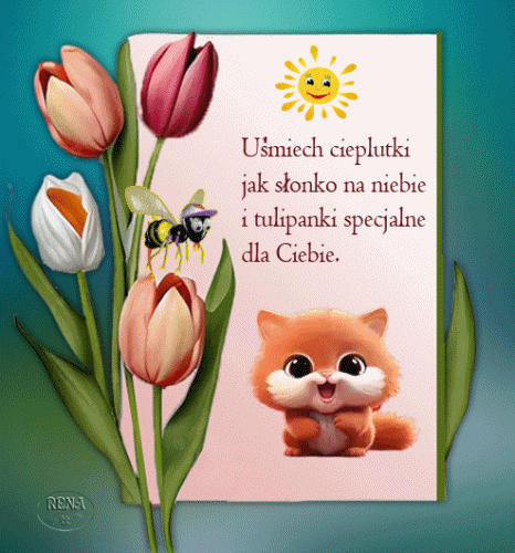 Uśmiech cieplutki...