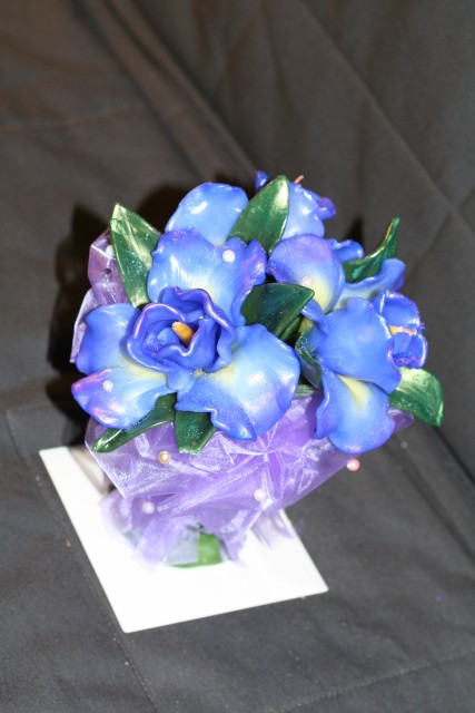 Свечи-букеты ручной работы