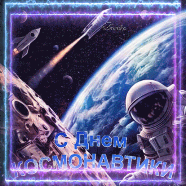 С днем космонавтики!