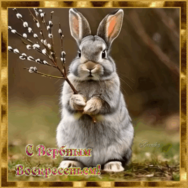 С вербным воскресением!