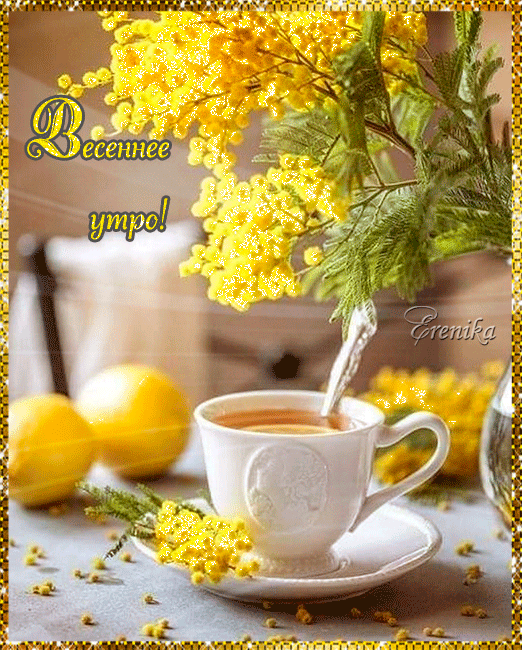 Весеннее утро!