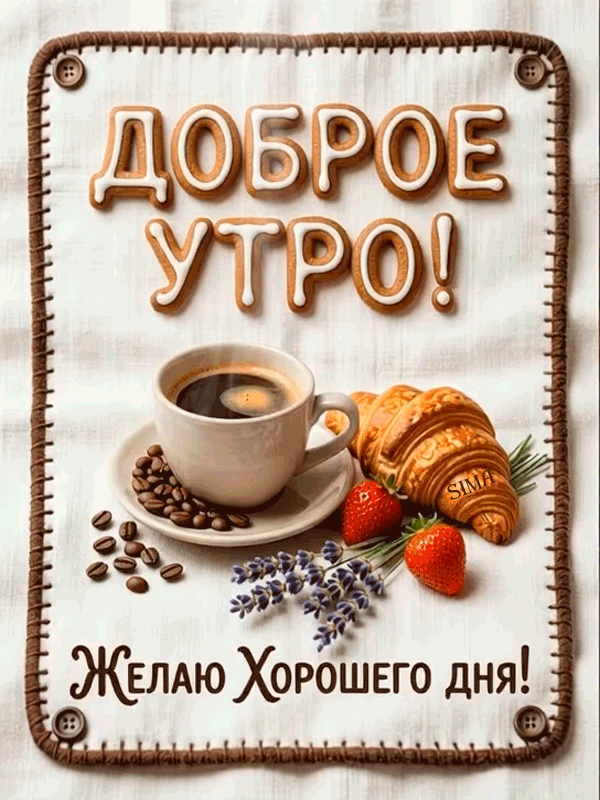 ДОБРОЕ УТРО!