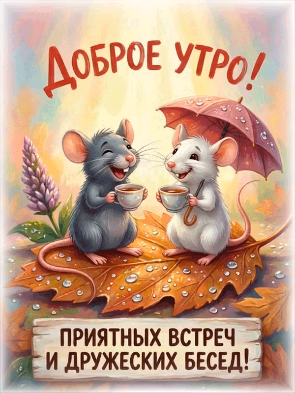 ДОБРОЕ УТРО!