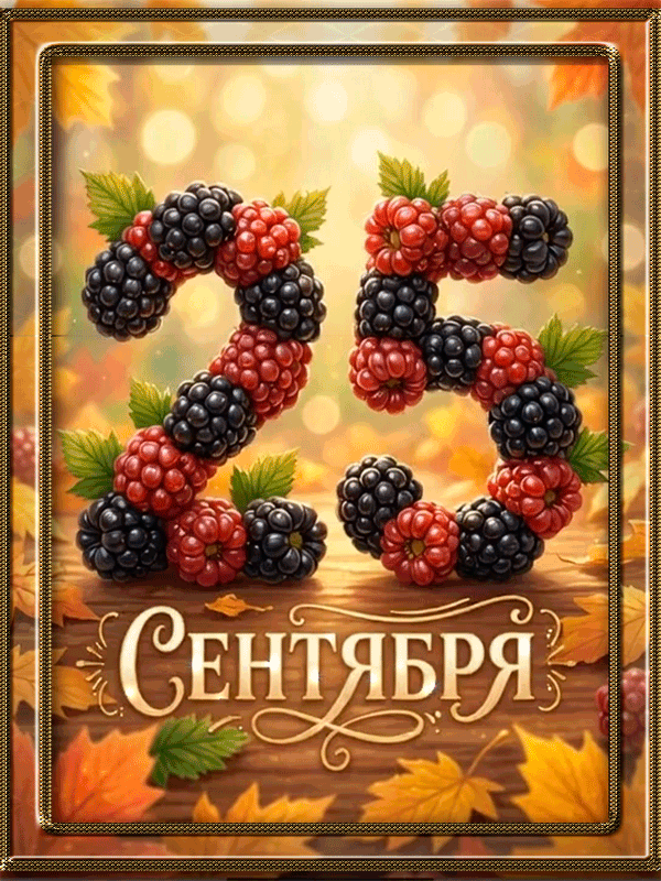 25 СЕНТЯБРЯ
