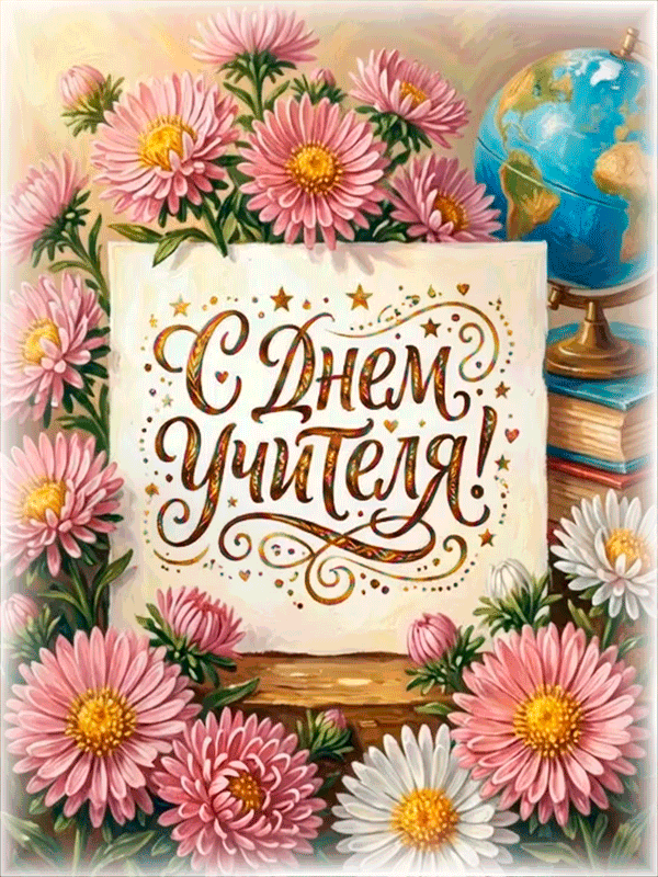 С ДНЕМ УЧИТЕЛЯ!