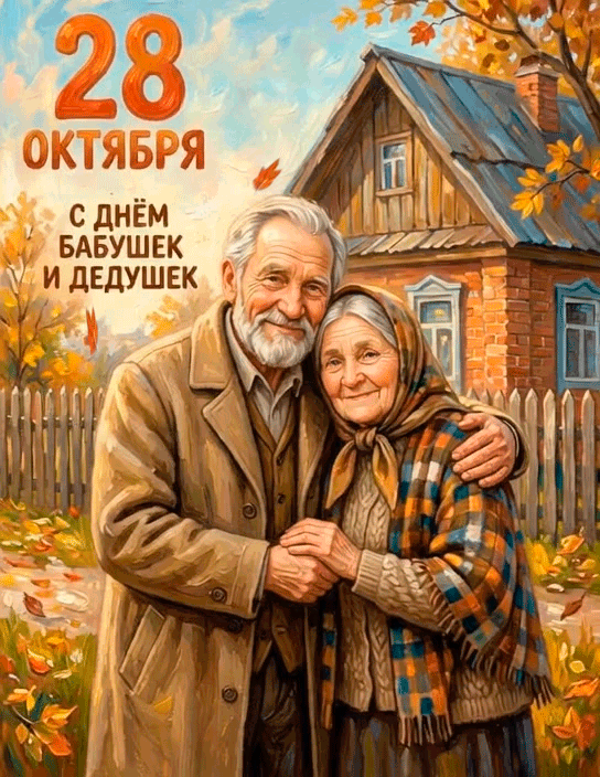 28 ОКТЯБРЯ. С ДНЕМ БАБУШЕК И ДЕДУШЕК!