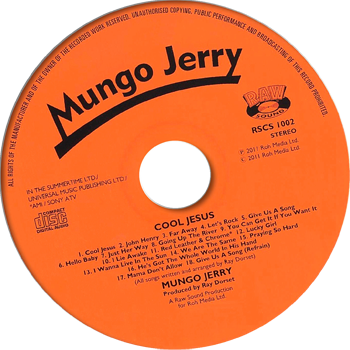 Mungo Jerry 2011 cd