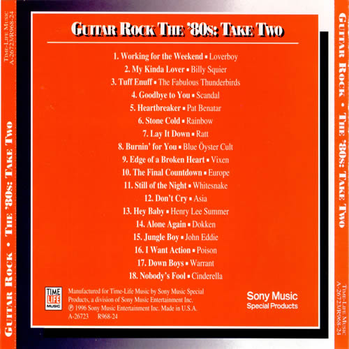 Time Life - Guitar Rock - The 80s - Take 2 b
