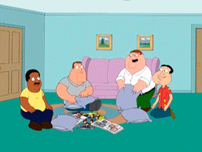 бой-подушками