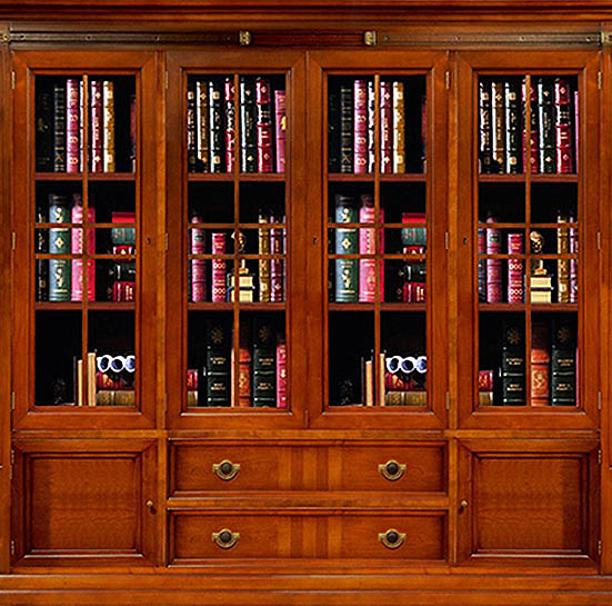 шкаф с книгами