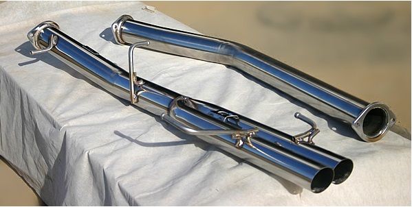 C-60R Straight type Dual Muffler kit