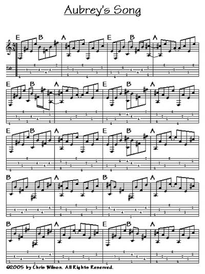 AubreysSongSheetMusicPage1of2