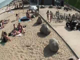 Beach Double Flip FAIL Video   KillSomeTime